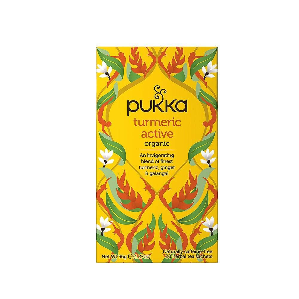 Pukka Turmeric Active 20 Herbal Tea Sachets I Buy Online Asian Dukan