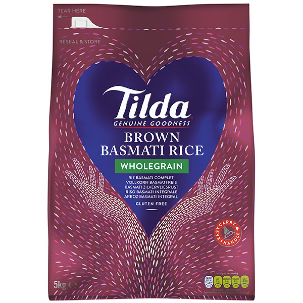 Tilda Brown Basmati Rice 5kg I Buy Online Asian Dukan