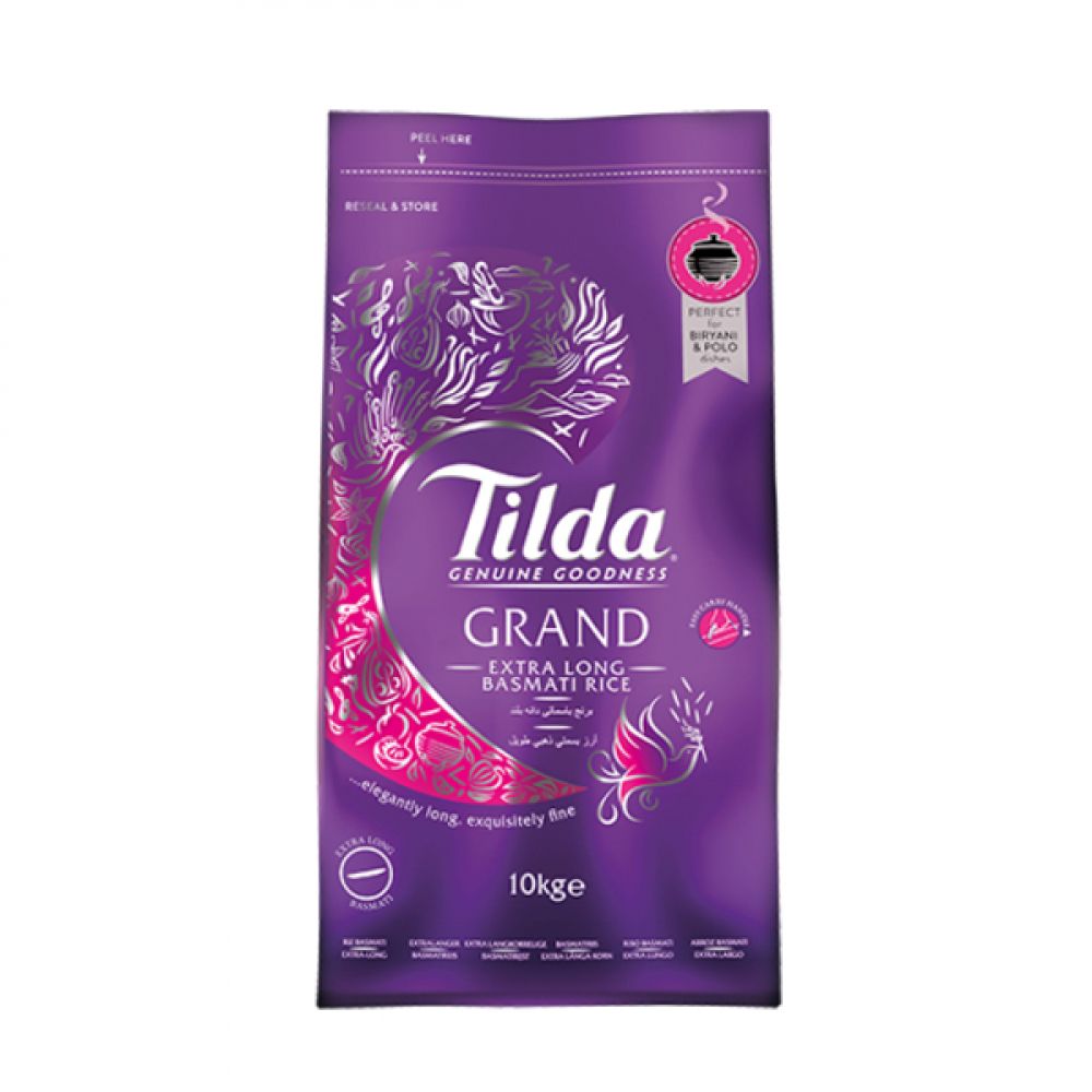 Tilda Grand Basmati Rice 10kg I Buy Online - Asian Dukan