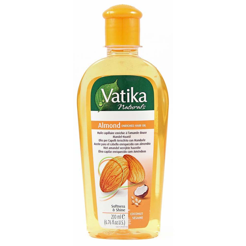 Vatika Naturals Almond Enriched Hair Oil 200ml I Buy Online Asian Dukan