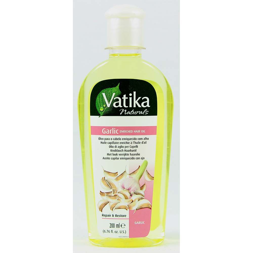 Dabur Vatika Naturals Garlic Enriched Hair Oil 200ml Asian Dukan