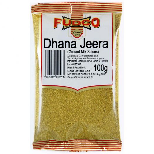 Fudco Dhana Jeera 100g 400 1 5kg Packs Asian Dukan Dhania or dhana jeera powder is also known as coriander cumin powder. fudco dhana jeera 100g 400 1 5kg packs