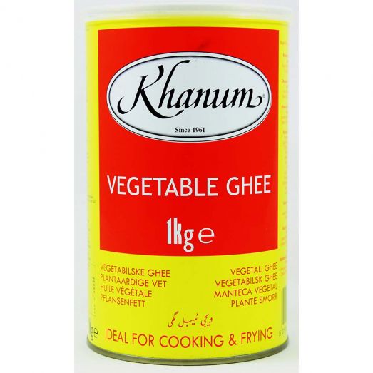 Khanum Vegetable Ghee 1kg Asian Dukan