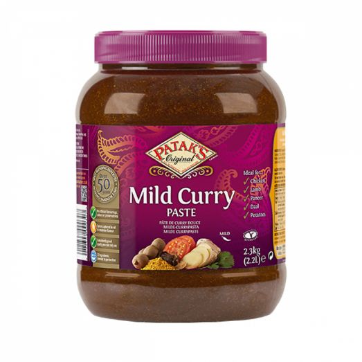 Pataks Mild Curry Spice Paste 2.3kg Buy Online - Asian Dukan