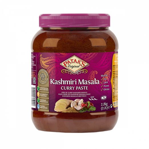 Pataks Kashmiri Masala Curry Paste 2.2kg I Buy Online - Asian Dukan