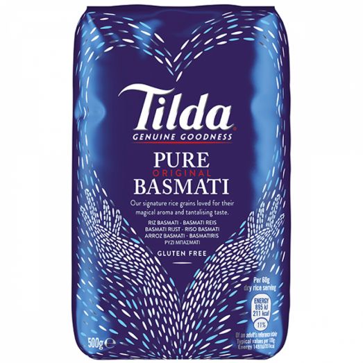 Tilda Pure Basmati Rice 500g I Buy Online Asian Dukan